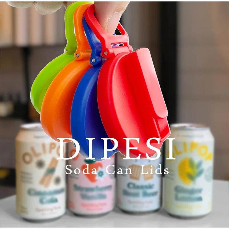 2PCS Soda Can Cover Creative Sealed Silicone Straw Beverage Can Cover Cup Cov Suitable For Canned Beverage Reusable Tank Cover
