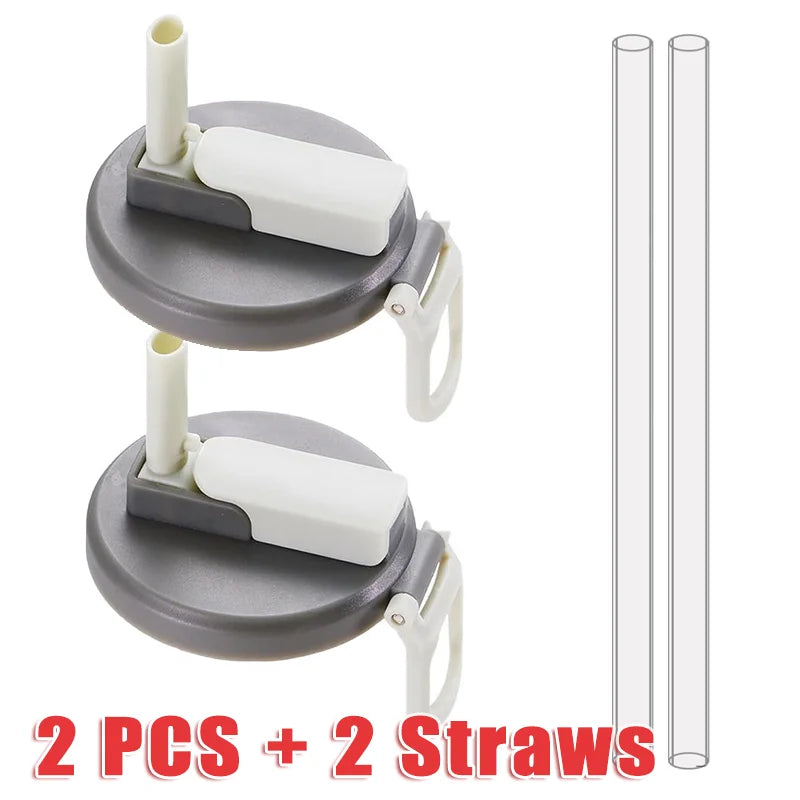 2PCS Soda Can Cover Creative Sealed Silicone Straw Beverage Can Cover Cup Cov Suitable For Canned Beverage Reusable Tank Cover