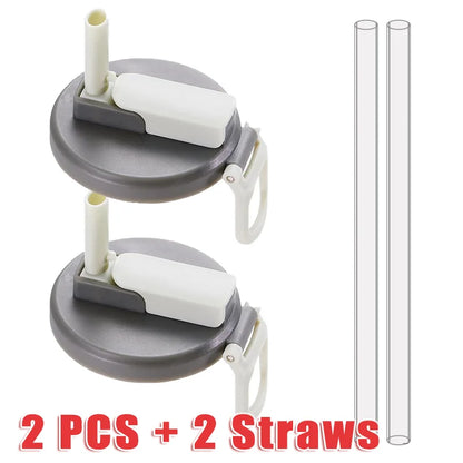 2PCS Soda Can Cover Creative Sealed Silicone Straw Beverage Can Cover Cup Cov Suitable For Canned Beverage Reusable Tank Cover